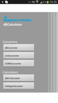 dBCalculator android App screenshot 11