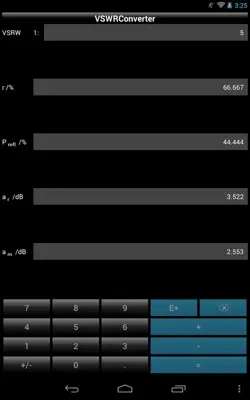 dBCalculator android App screenshot 2