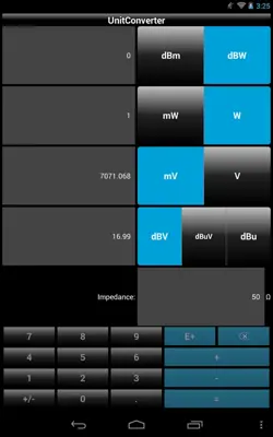 dBCalculator android App screenshot 3