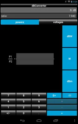 dBCalculator android App screenshot 4