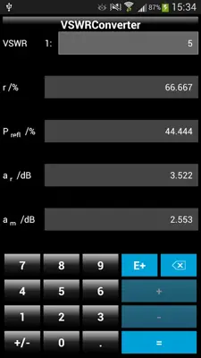 dBCalculator android App screenshot 7